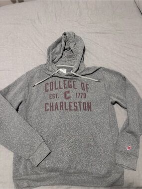 League Gray X-Large Pullover Hoodie
